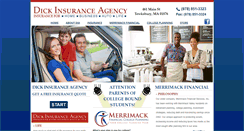 Desktop Screenshot of dickinsuranceagency.com